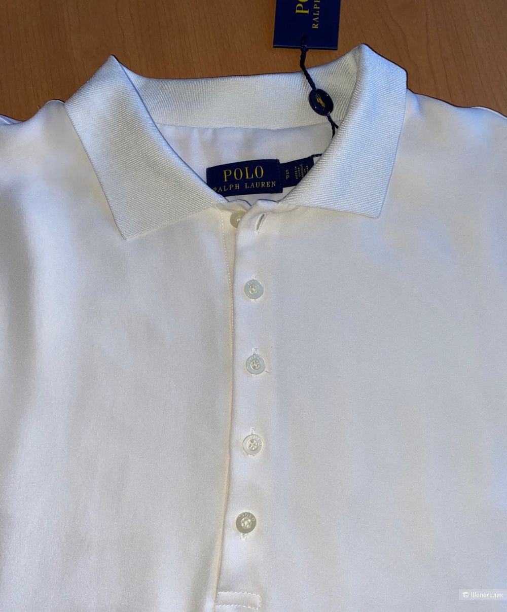 Шелковая блуза-поло Polo Ralph Lauren, размер S/P