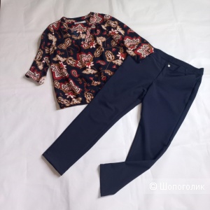 Сет блузка и брюки, размер 44-46