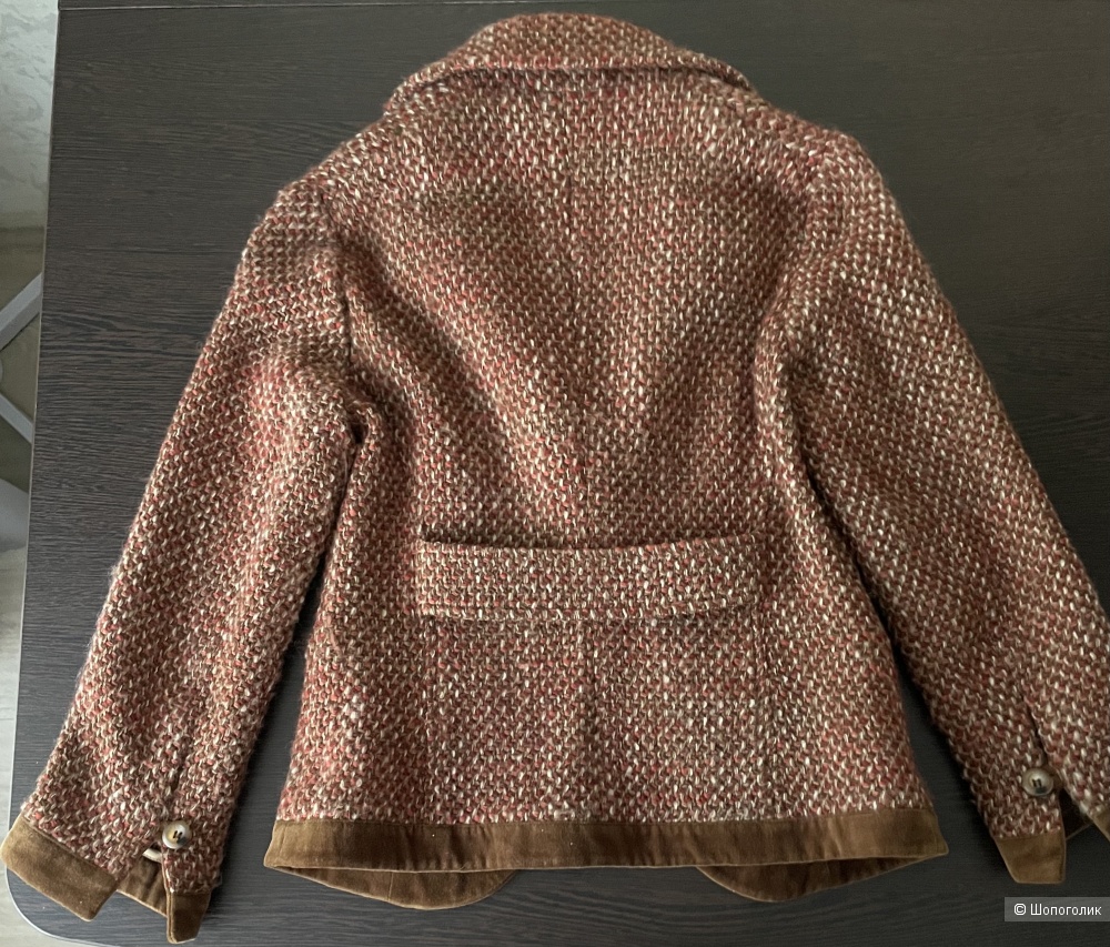 Шерстяной пиджак Massimo Dutti, размер 36