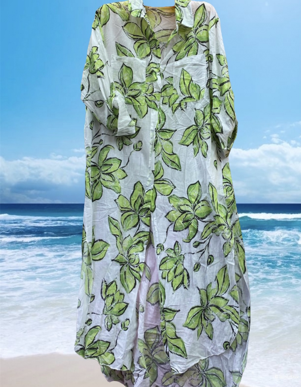 Платье рубашка туника New collection, 42-50