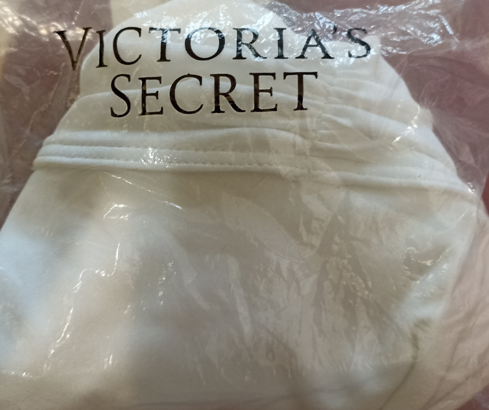 Купальник Victoria's Secret 34DD / M розовый с белым