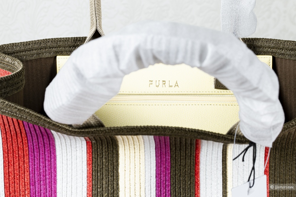 Сумка-шоппер женская, - Furla "Opportunity", large