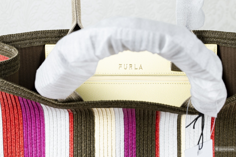 Сумка-шоппер женская, -  Furla "Opportunity", large