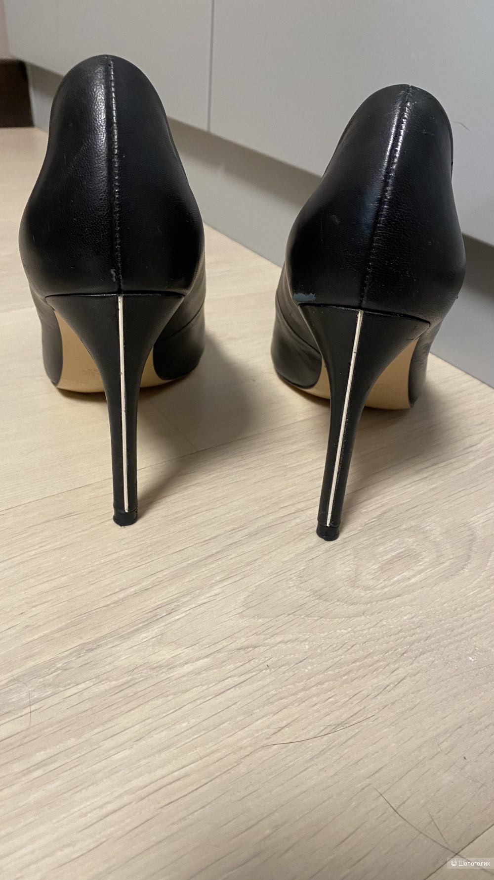 Кожаные туфли Zara размер 40