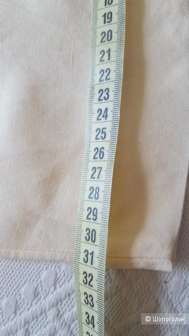 Льняные брюки палаццо  H&M, размер 48-50