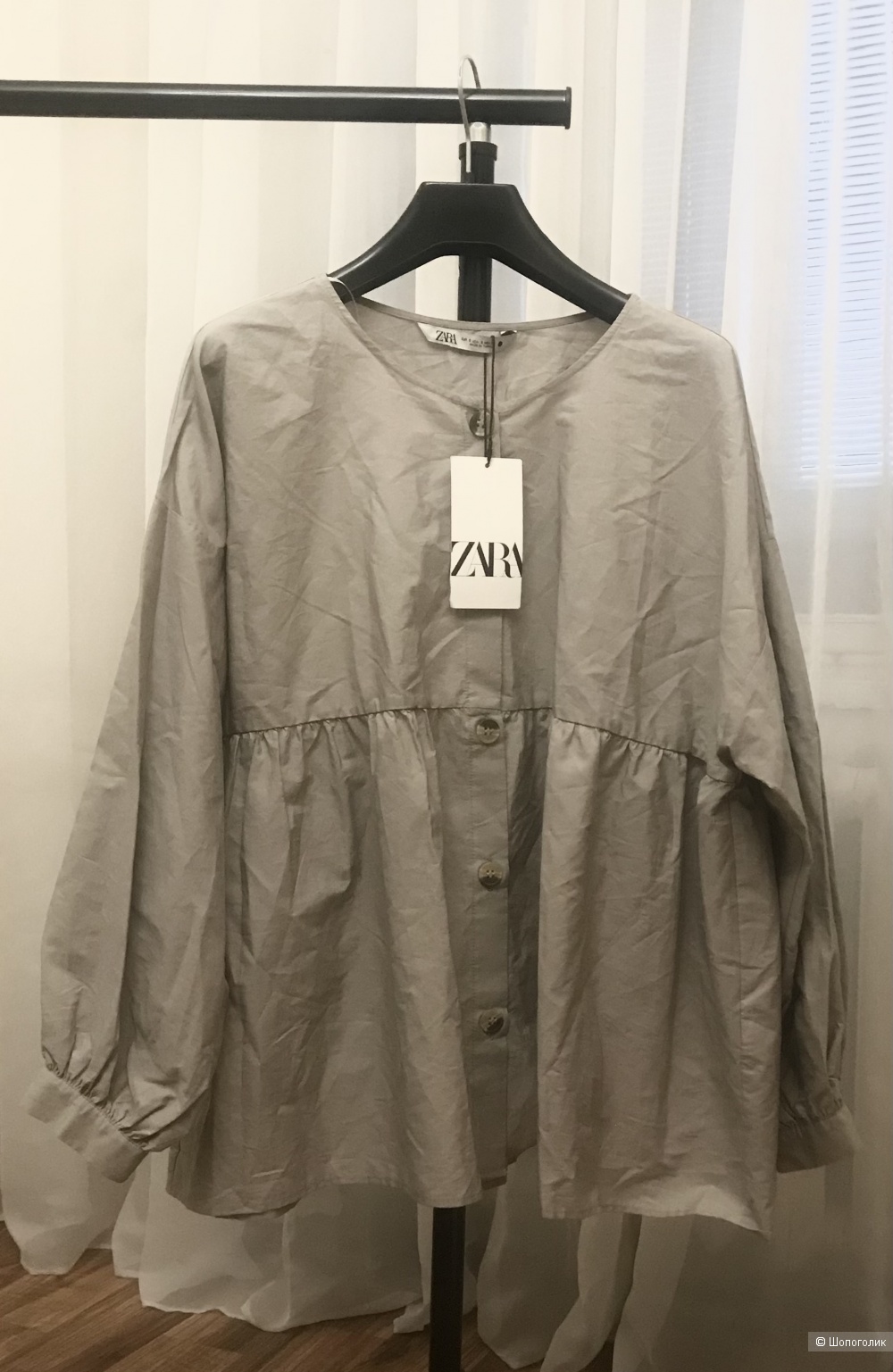 Zara рубашка s/m
