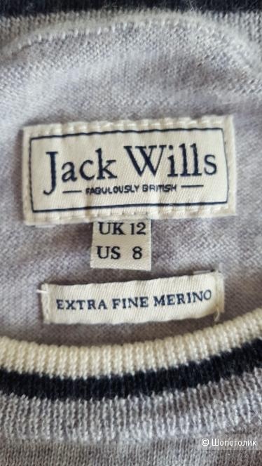 Шерстяной свитер JACK WILLS. размер 44+-