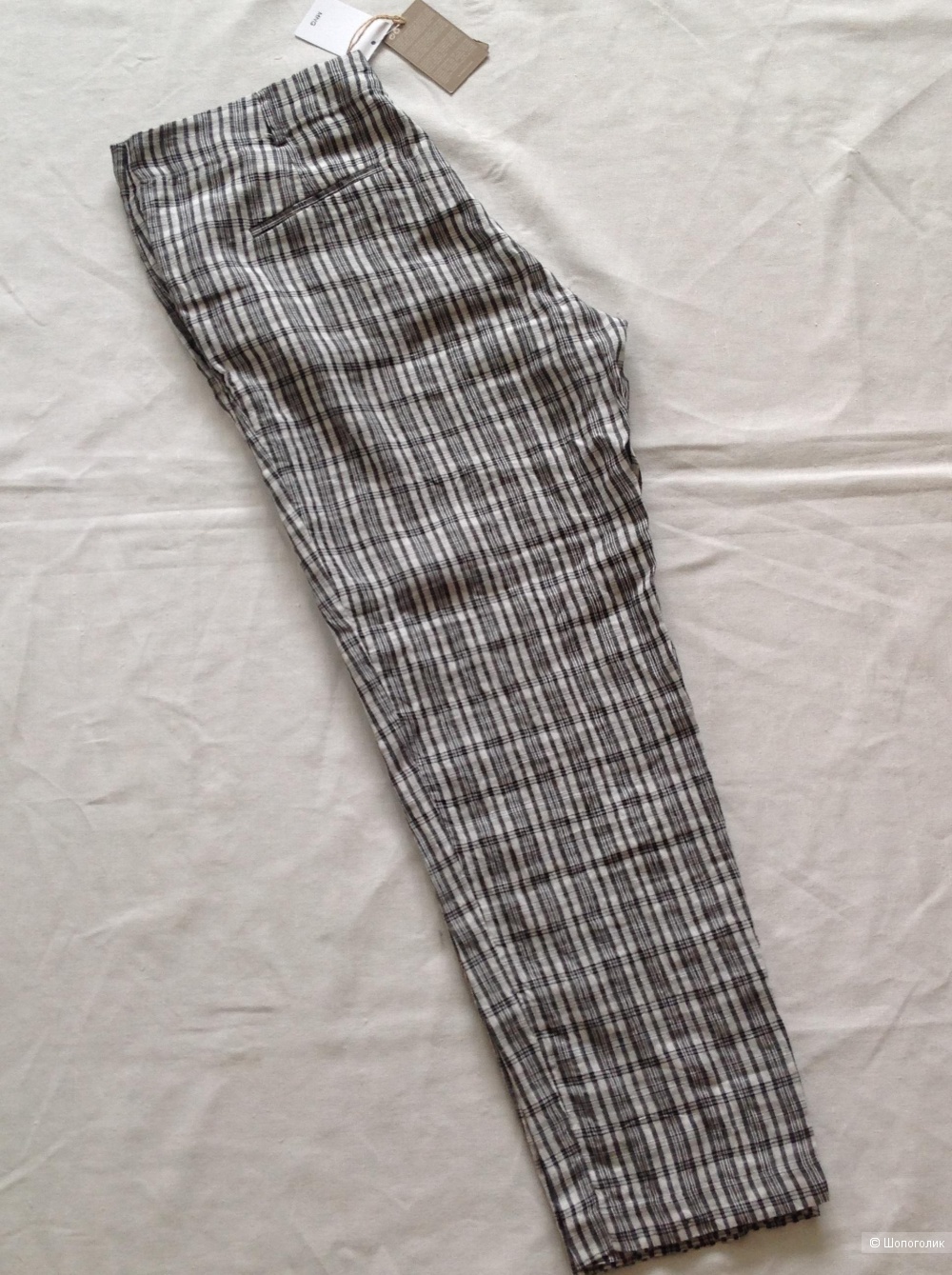 Льняные брюки Mango, размер XL, на 48-50-52