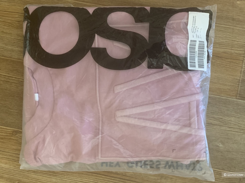 Розовый свитшот Asos, размер 14