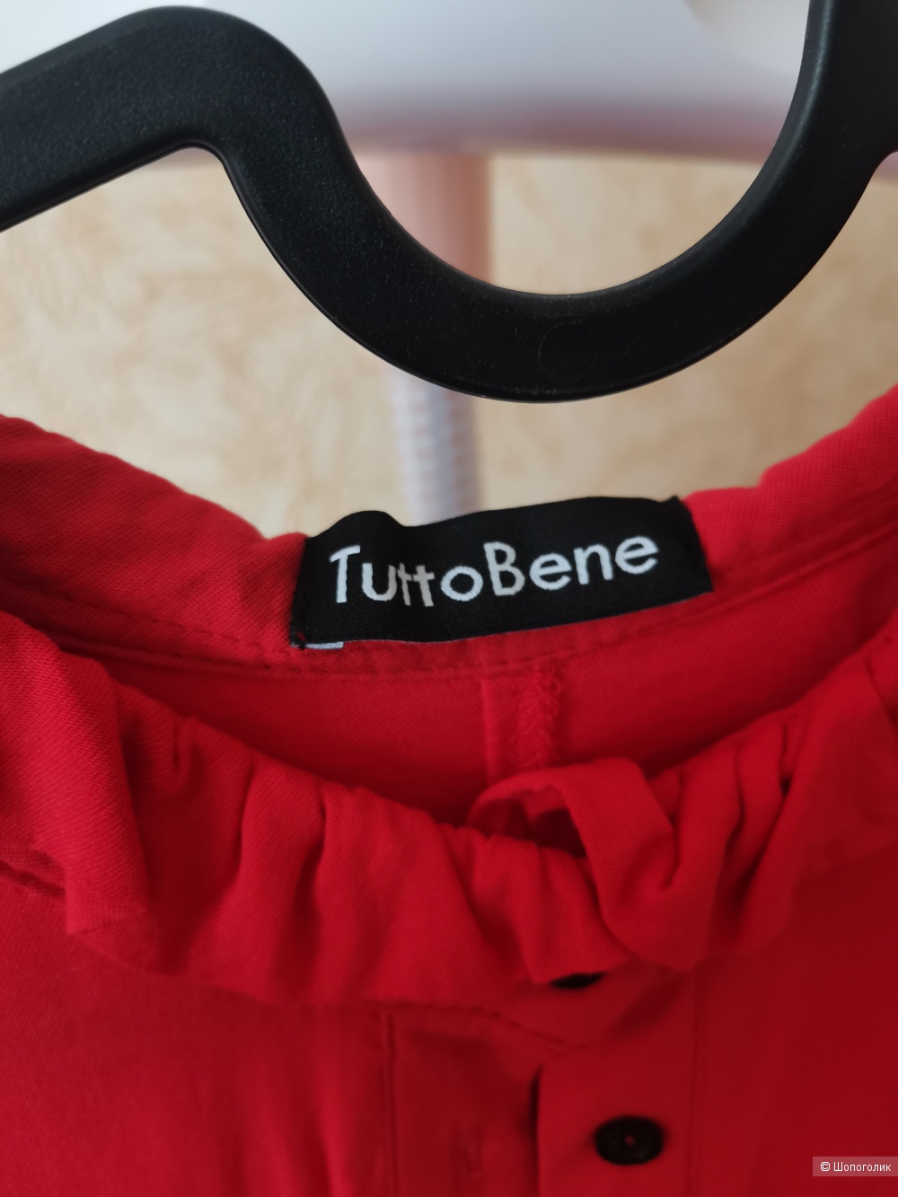 Блузка Tutto Bene, размер S, цвет красный