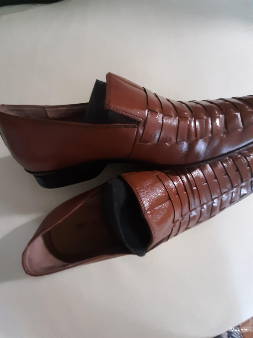 Мужские кожаные туфли MEGAPOLIS 42 разм