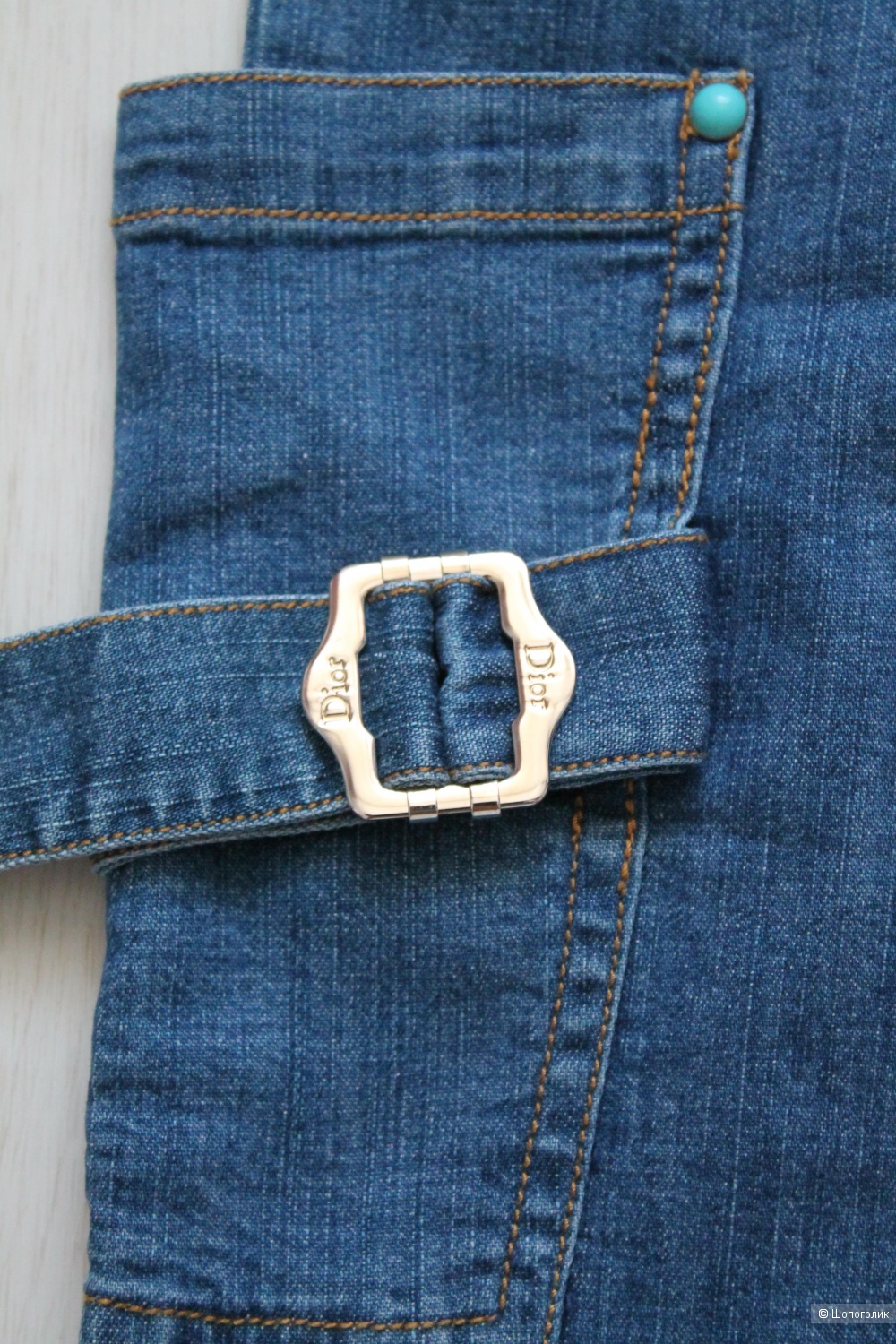 Укороченные джинсы Christian Dior р. 5 А