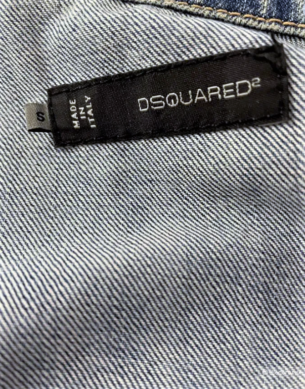 Dsquared2, джинсовая куртка, размер S