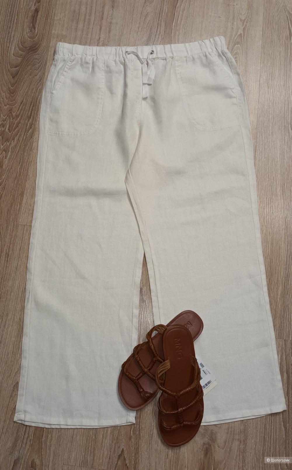 Льняные брюки Marks&Spencer/48-50