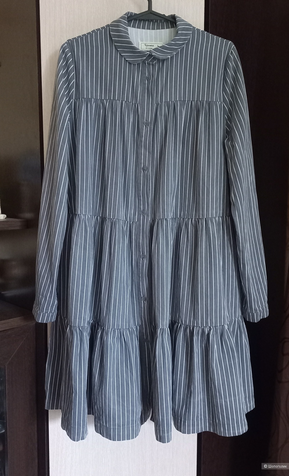Платье Черешня, размер 44-48