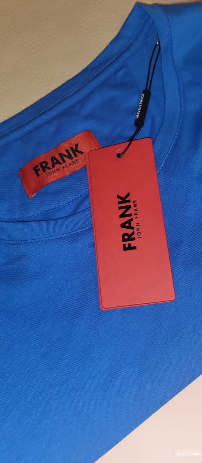Голубая футболка Frank  John Frank, L