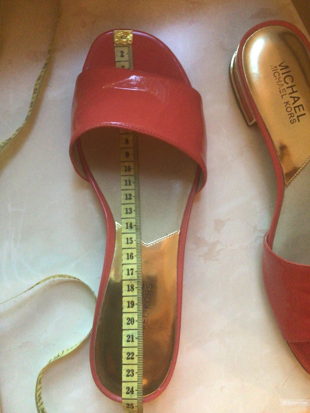 Сабо, сандалии Michael Kors, маркировка 7 M