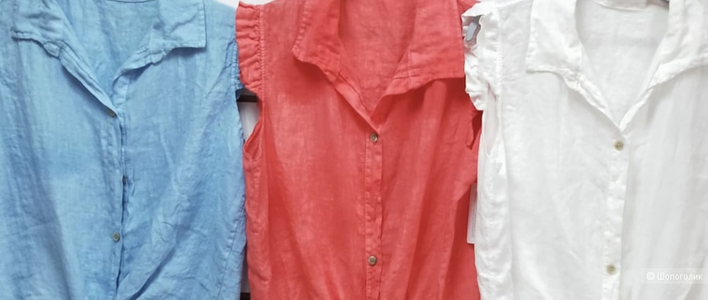 Блуза рубашка Puro lino Bf, 42-46