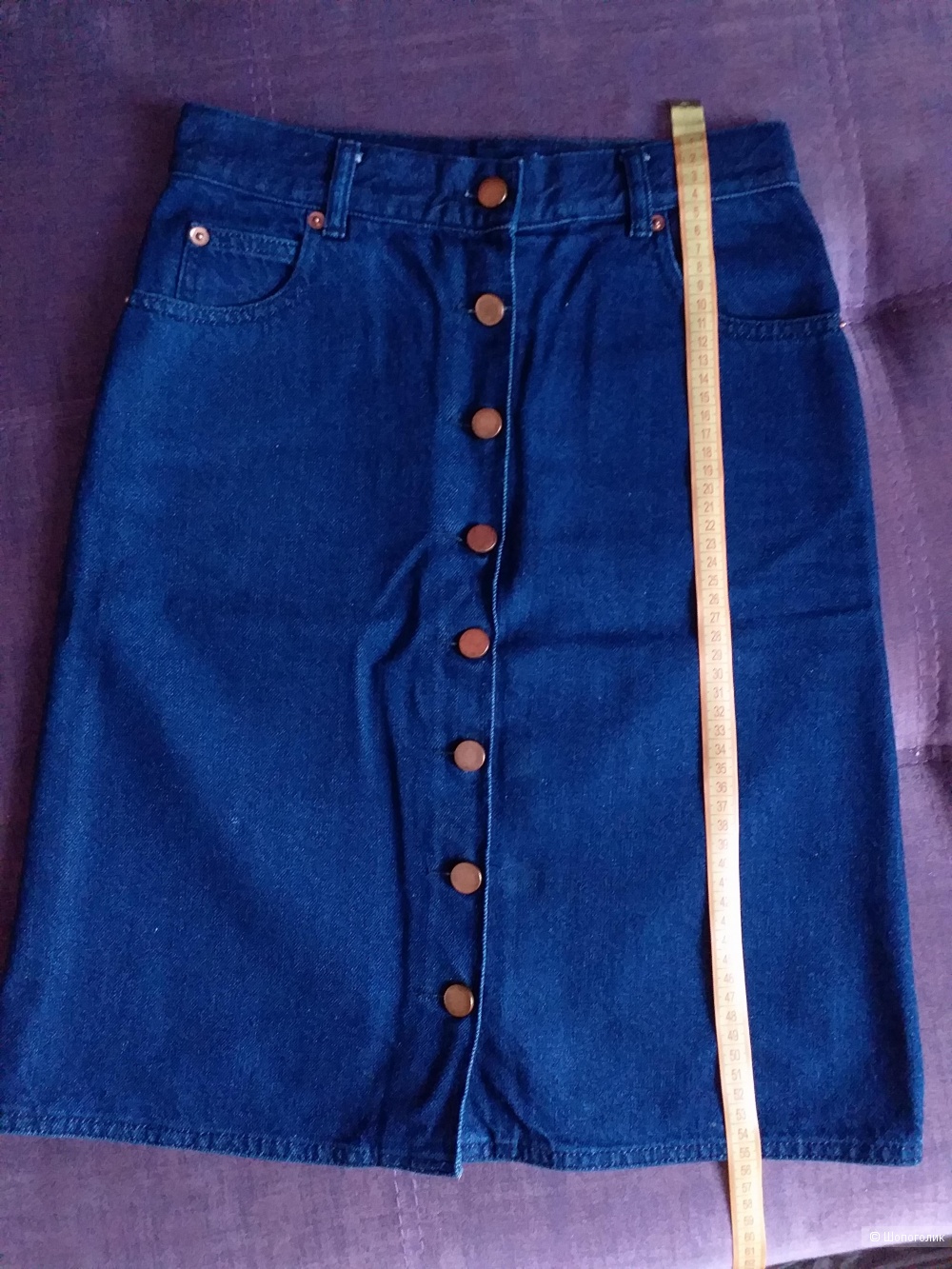 Джинсовая юбка ASOS, размер UK 6/ EU 34