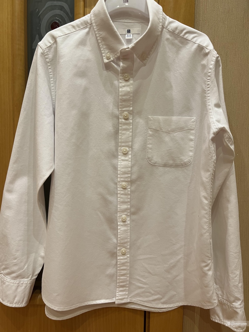 Рубашка школьная Uniclo 11-12 лет