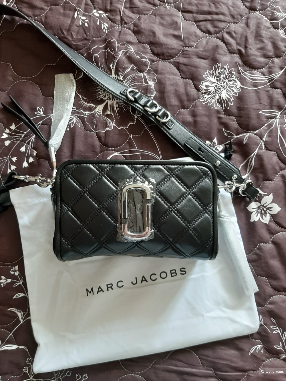 Сумка Marc Jacobs The Quilted Softshot 21 Black