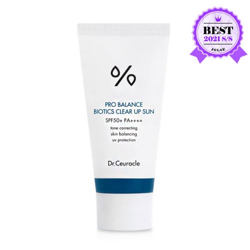 Солнцезащитный крем с пробиотиками PRO BALANCE BIOTICS CLEAR UP SUN SPF 50+ PA++++ Dr.Ceuracle