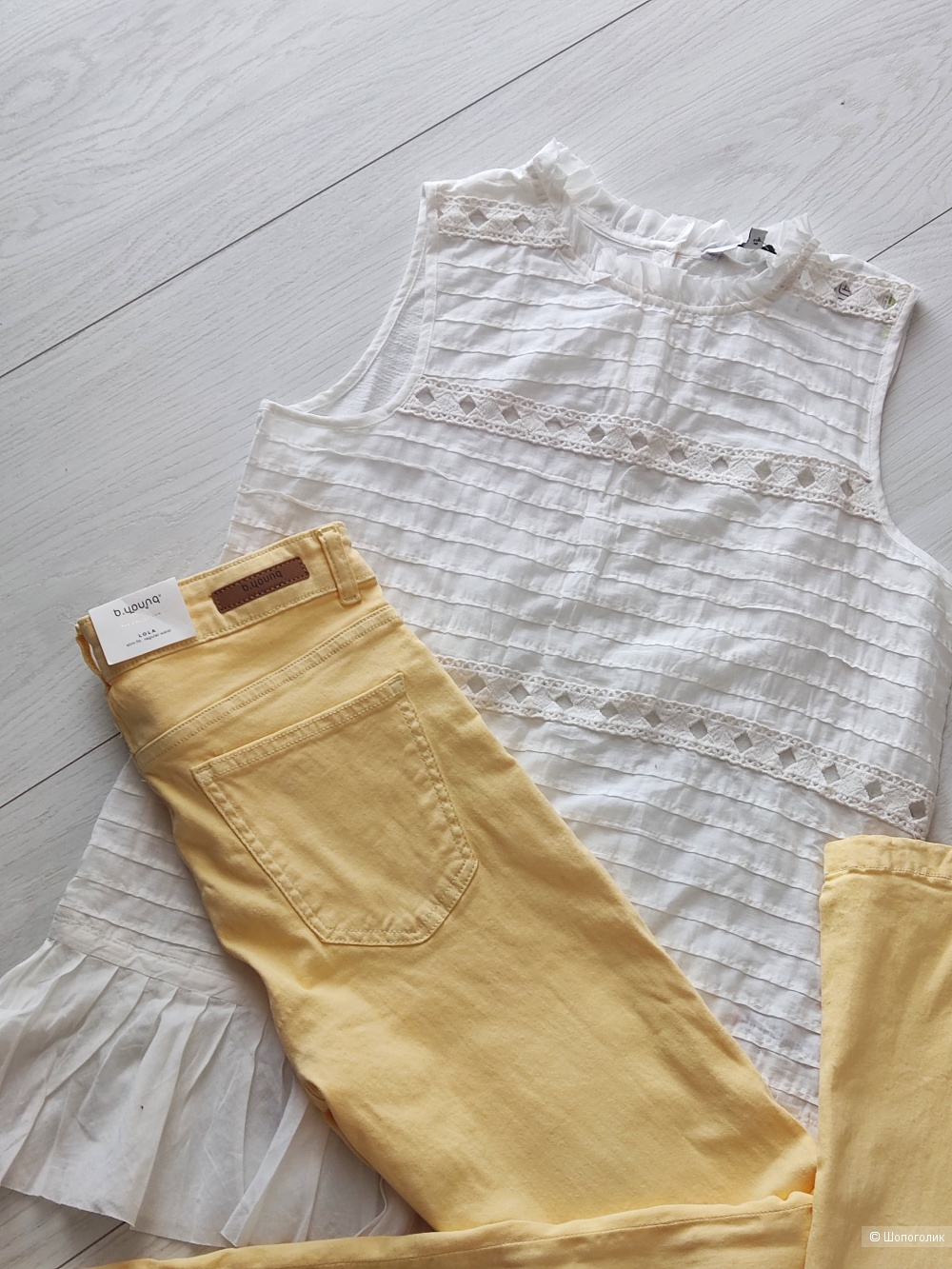 Джинсы b. Young+ топ next, 44-46