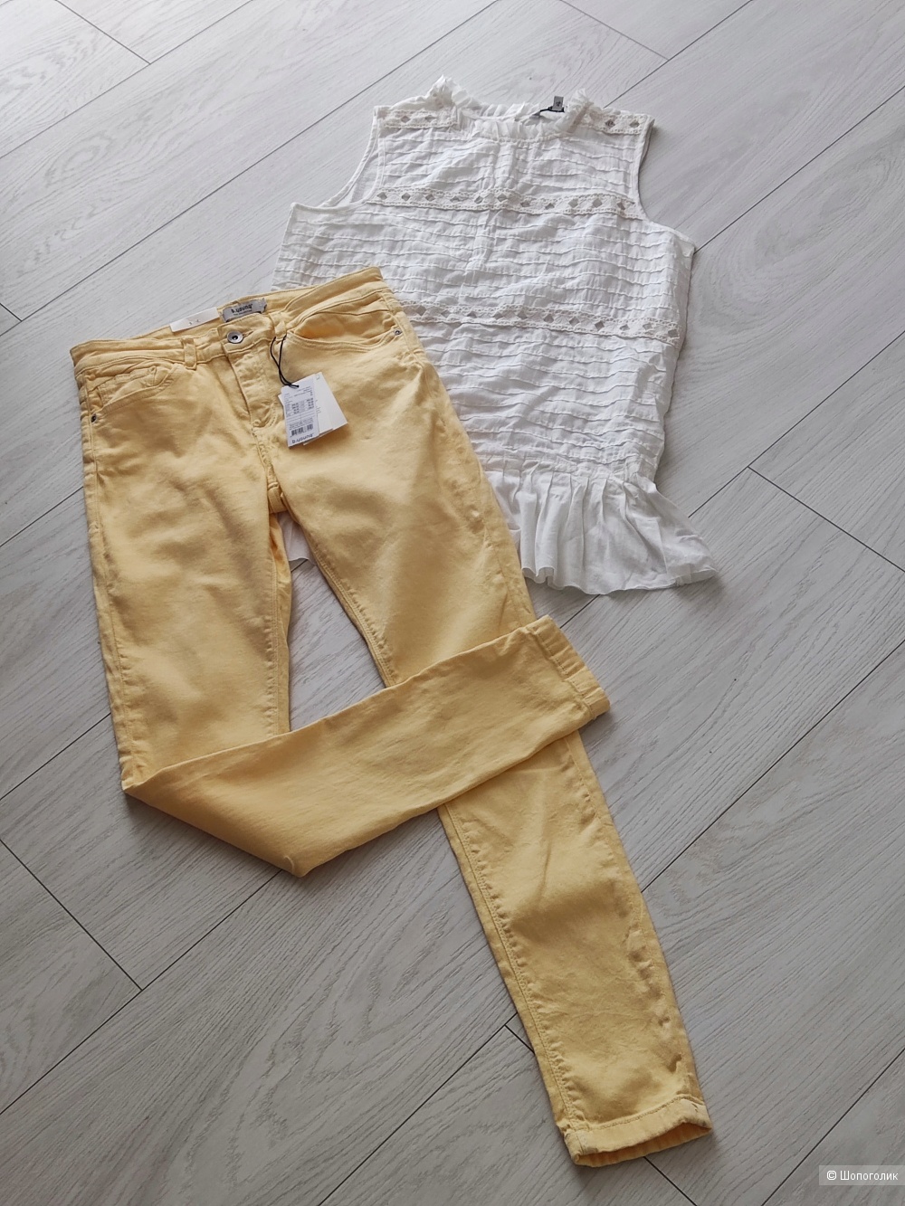 Джинсы b. Young+ топ next, 44-46