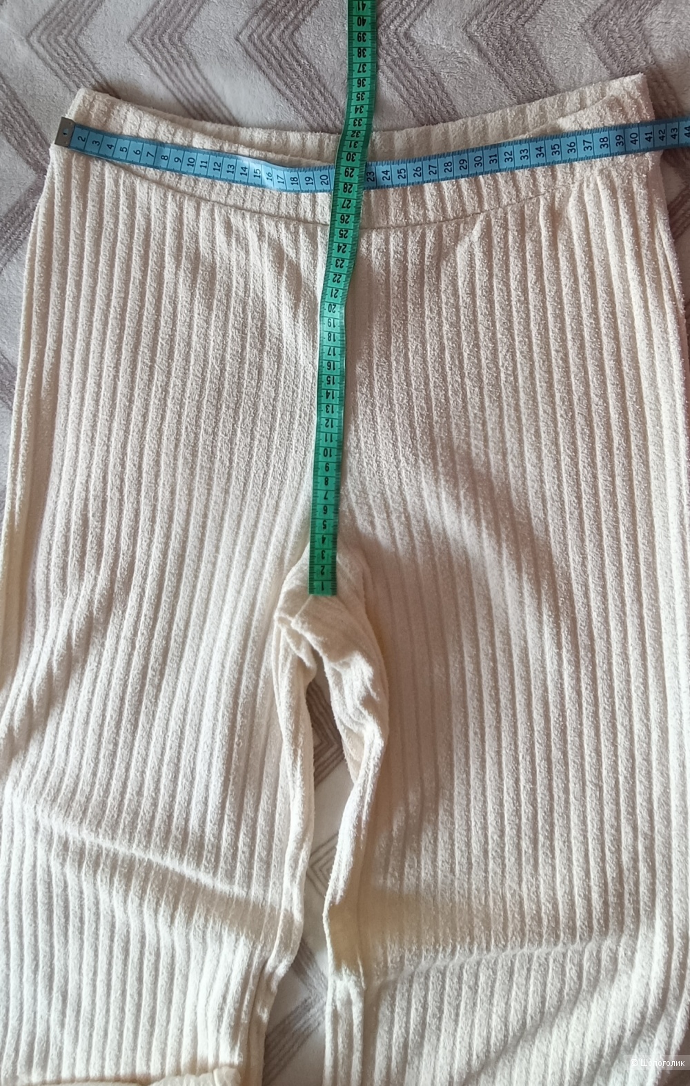 Трикотажные брюки палаццо H&M, L