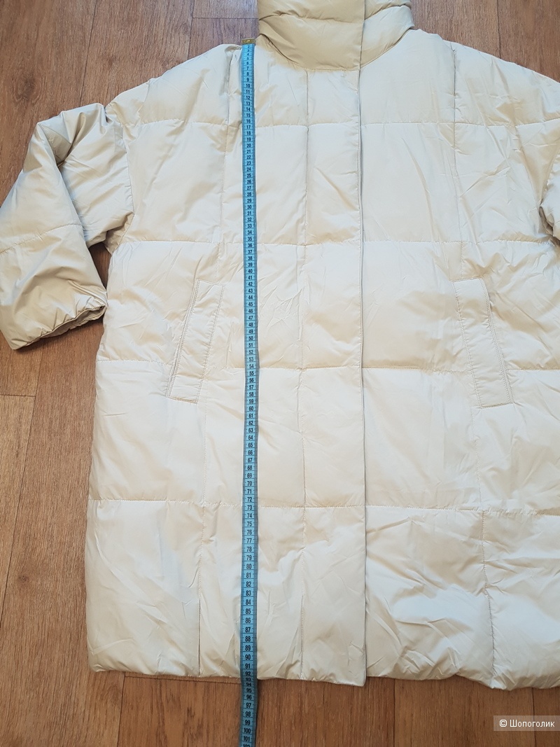 Удлиненный пуховик Massimo Dutti L