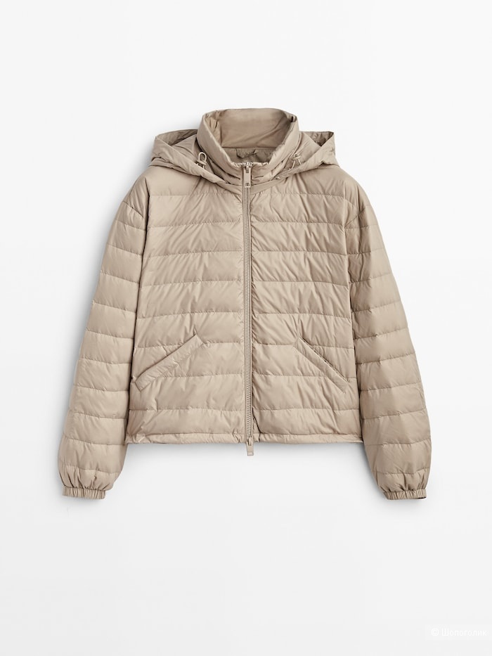 Пуховик-бомбер Massimo Dutti L
