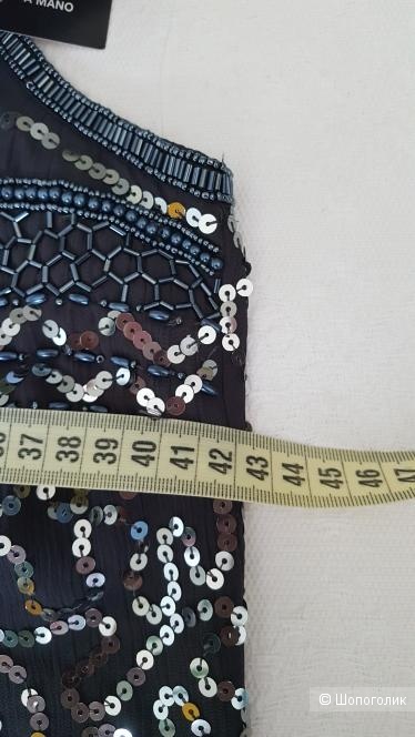 Новое с биркой платье - сарафан Sisley, размер 40-42