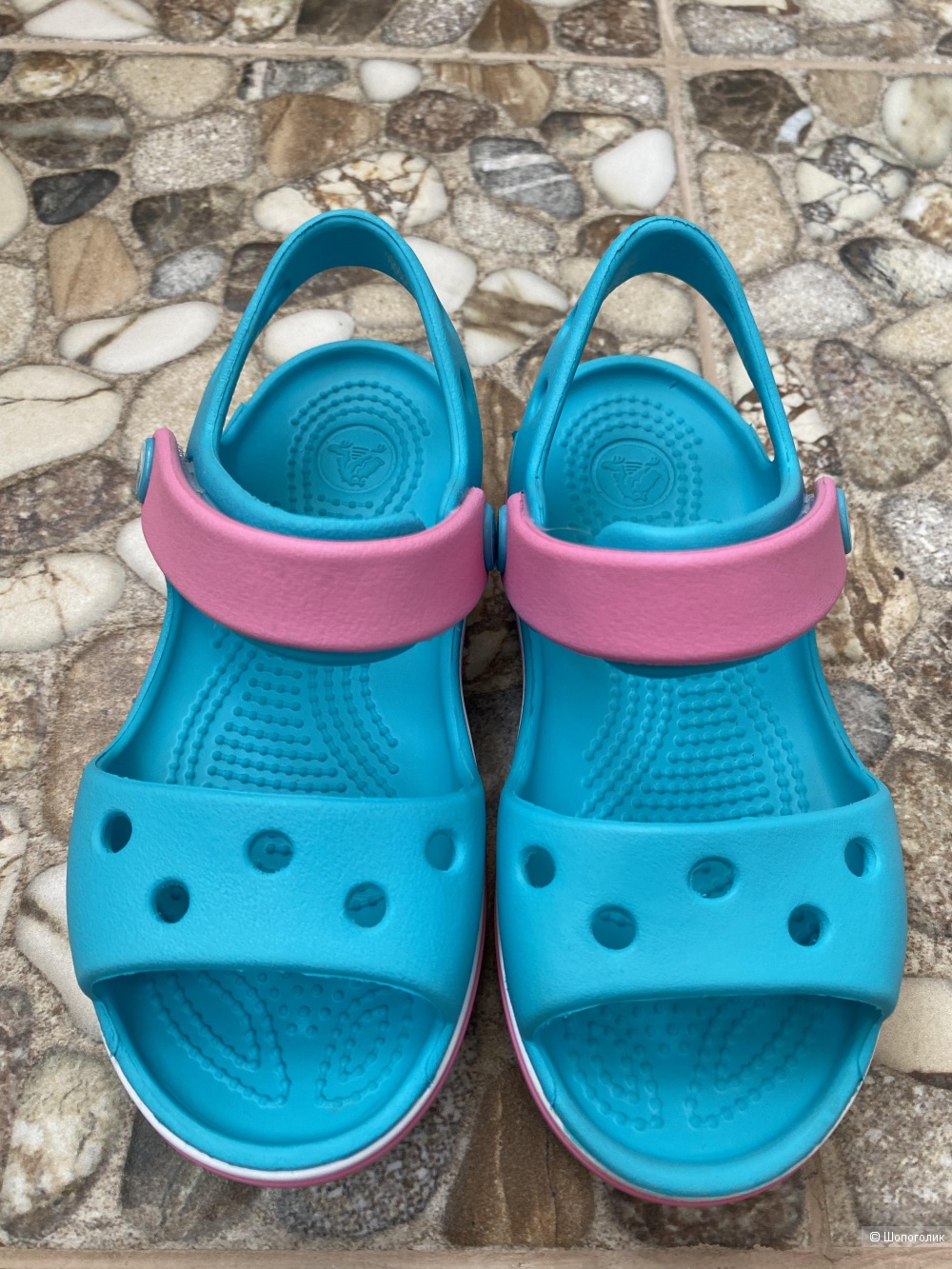 Сандалии для девочки Crocs C9