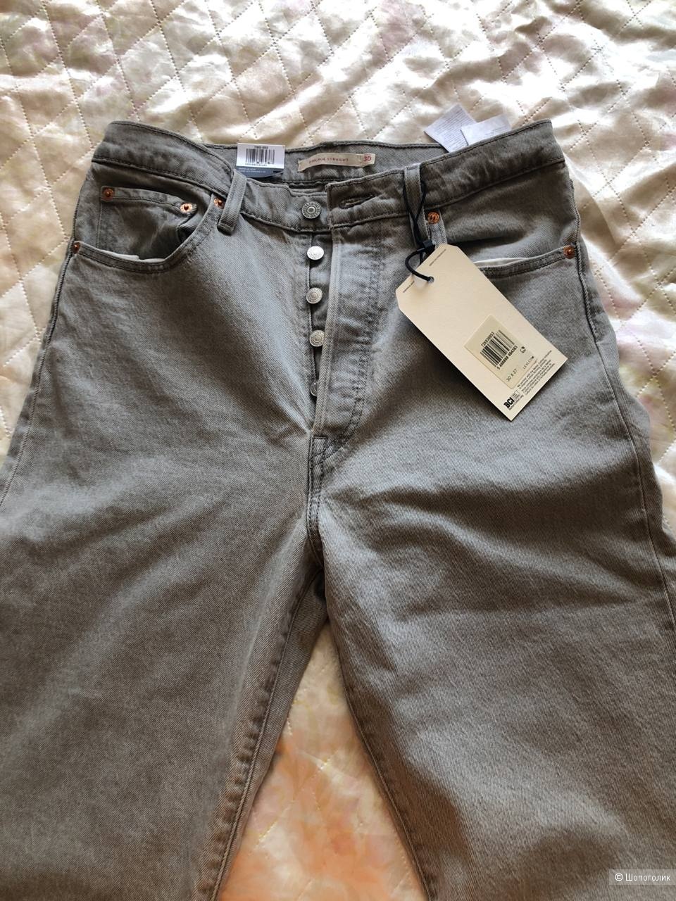 Джинсы Levi’s новые с биркой (размер 28\27 , по этикетке 30\27, не в размер)