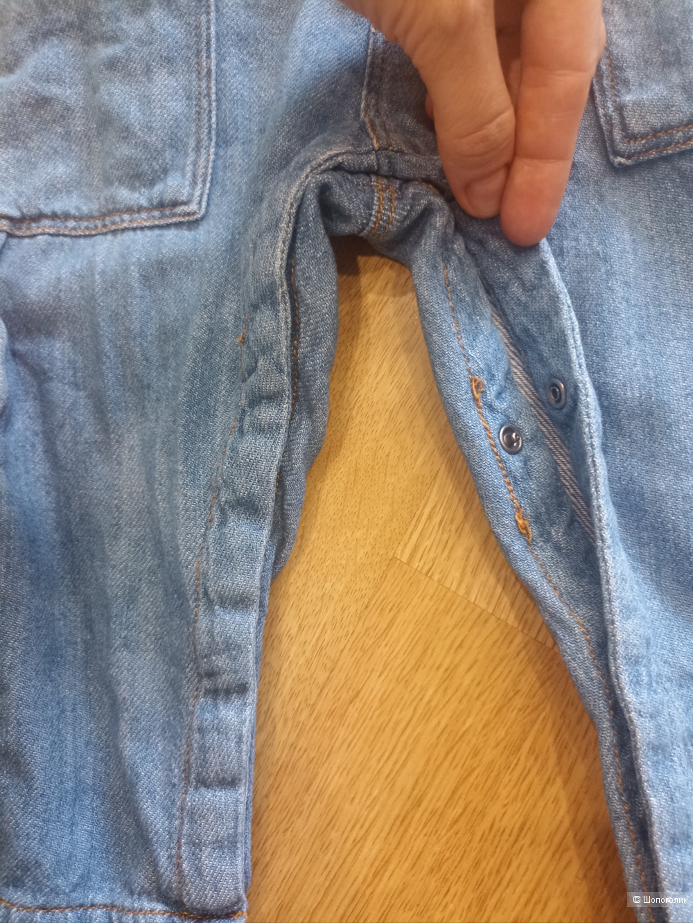 Комбинезон джинсовый детский Zara размер 98