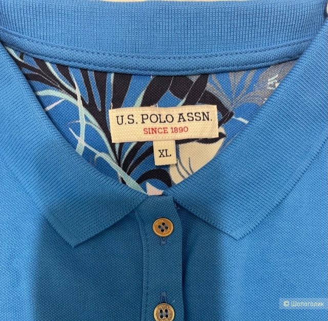 Поло женское "US Polo Assn". Размер XL.