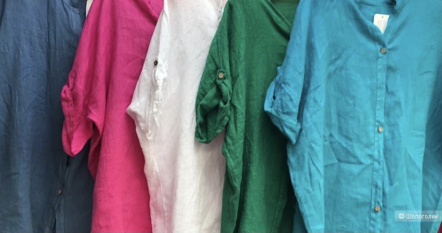 Рубашка Ruby shirt lino plus , oversize