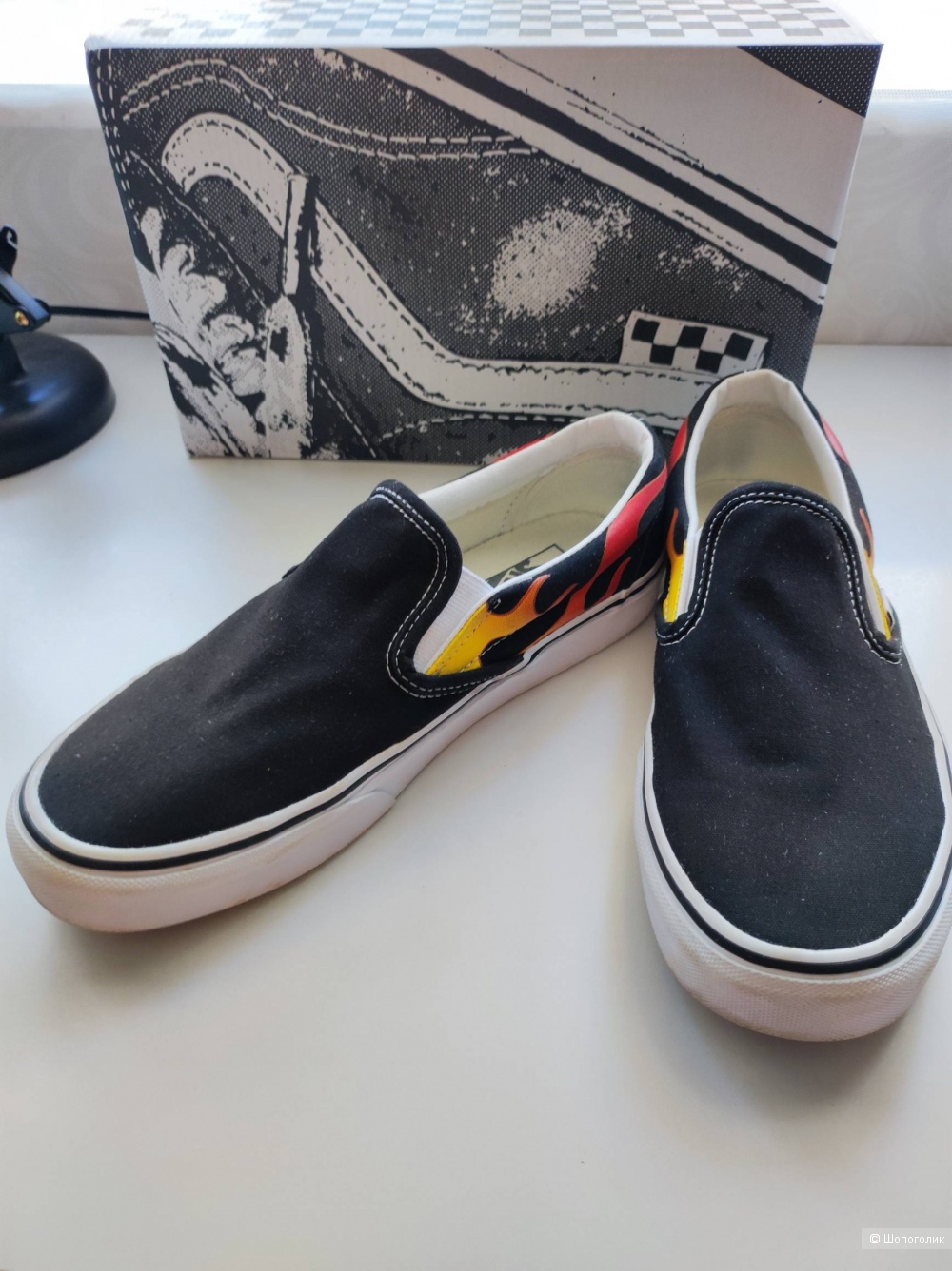 Слипоны мужские,vans,р-р 39