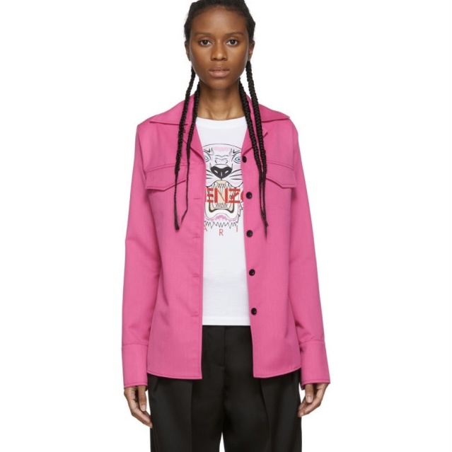 Рубашка KENZO, размер 38 фр.