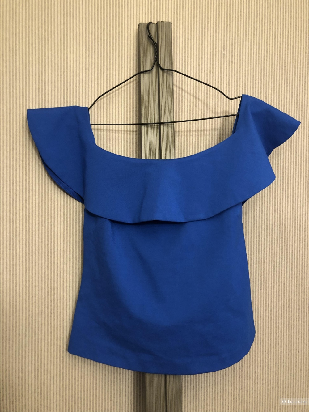 Блуза, вискозный топ (синий)  Ted Baker  (3) 46-48  размер