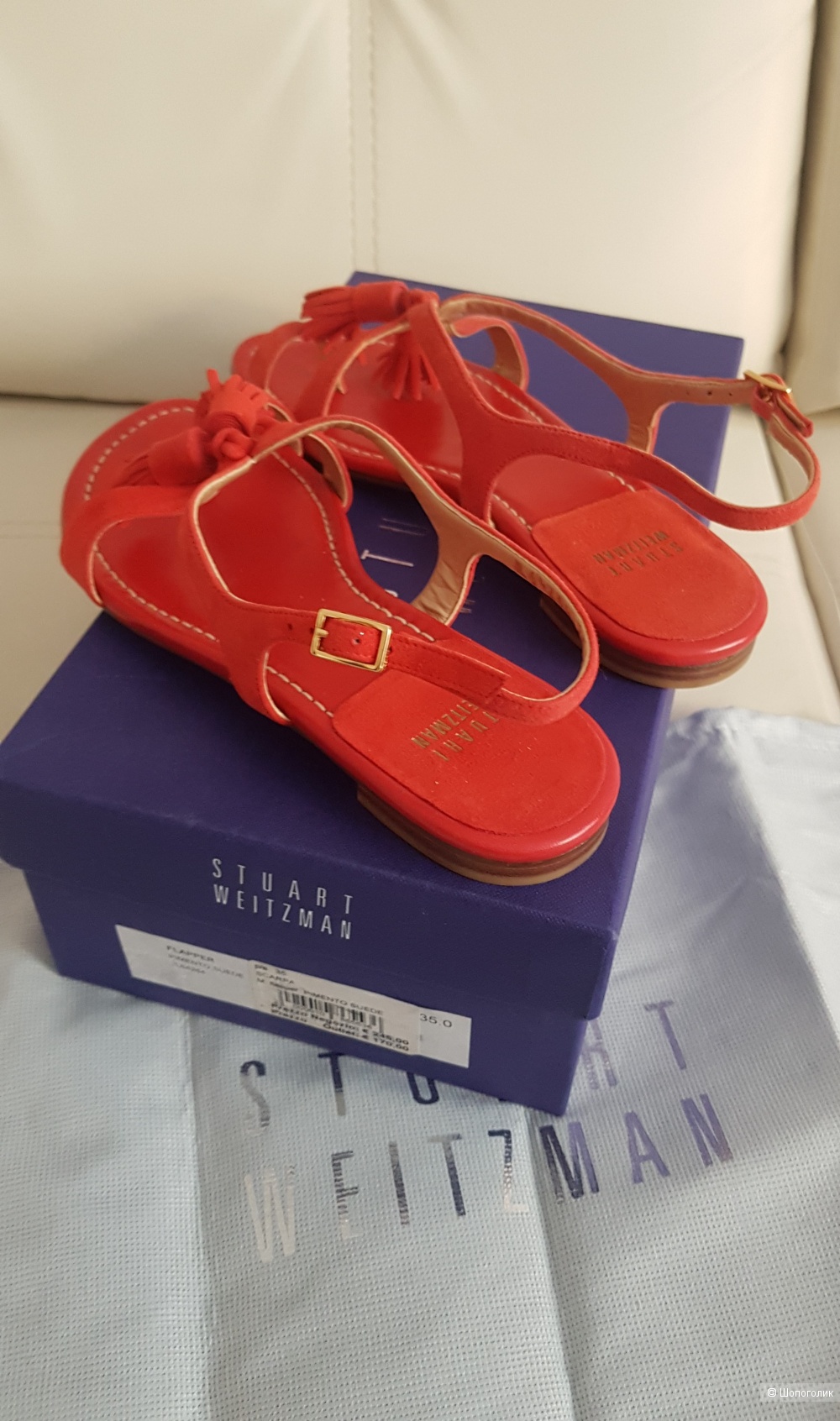 Сандали Stuart Weitzman,  35 размер