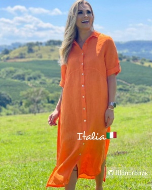 Платье рубашка Puro lino, 42-52