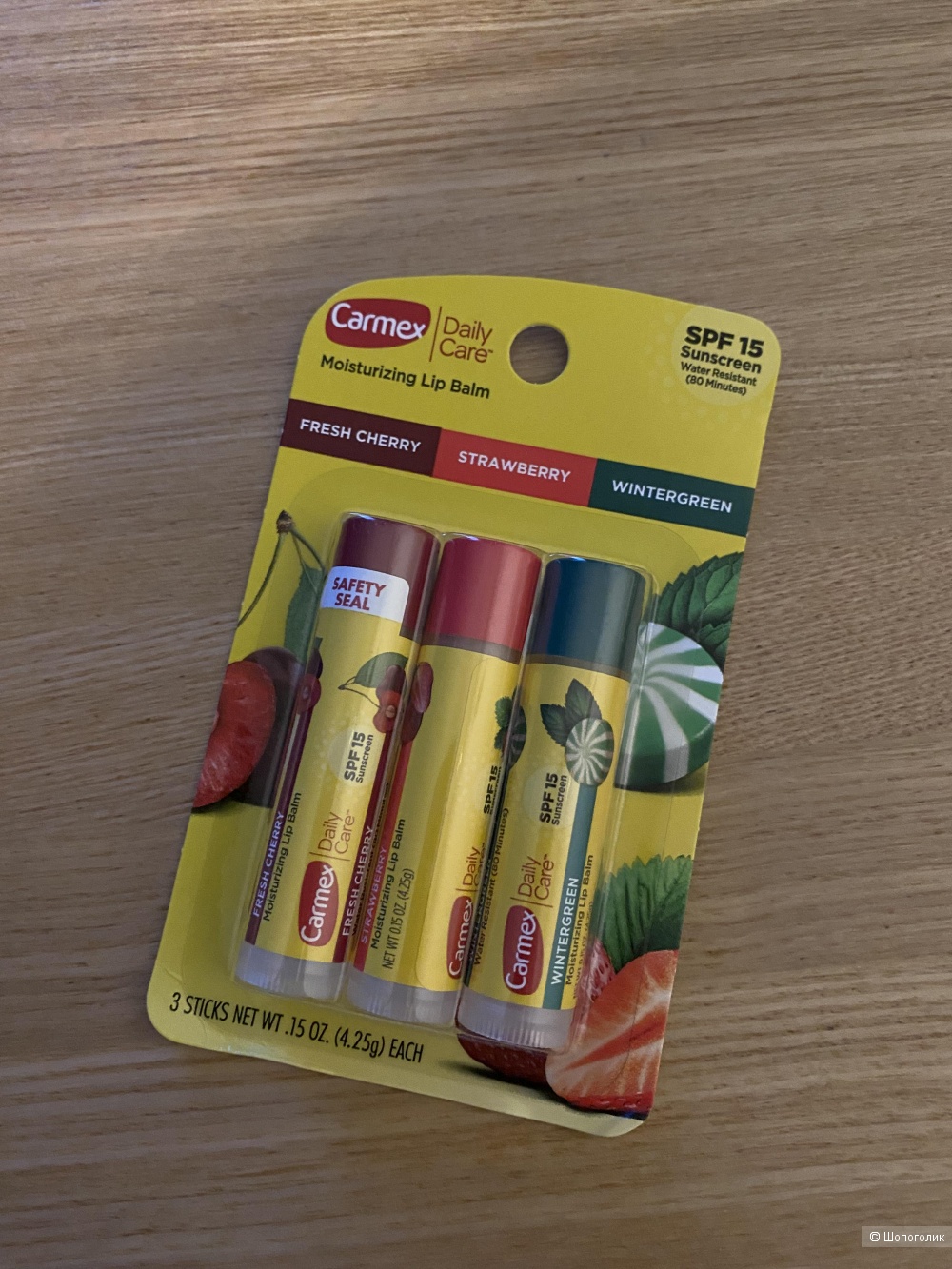 Гель для губ Carmex упаковка 3 шт