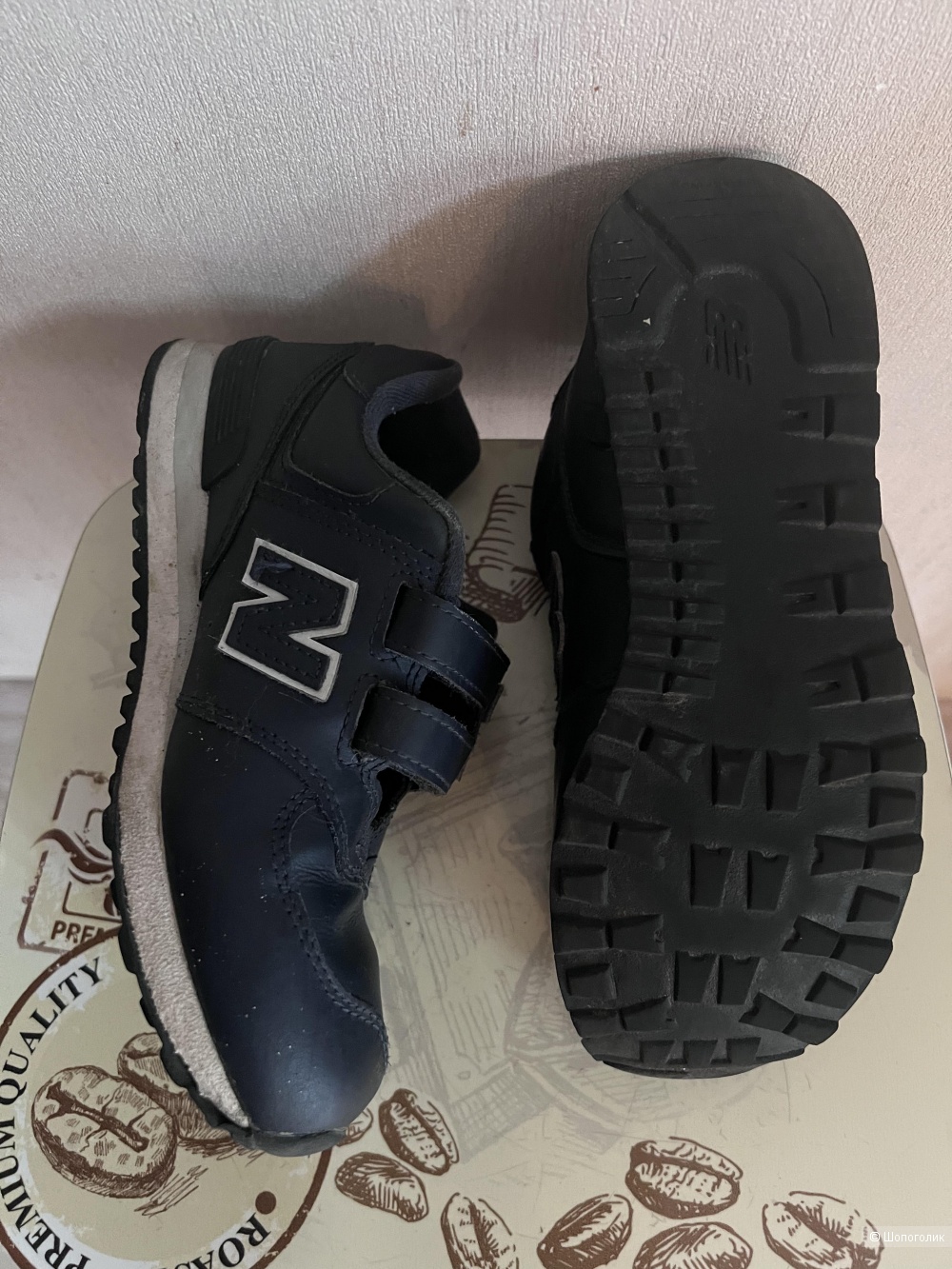 Кроссовки new balance, синие, размер US 2,5