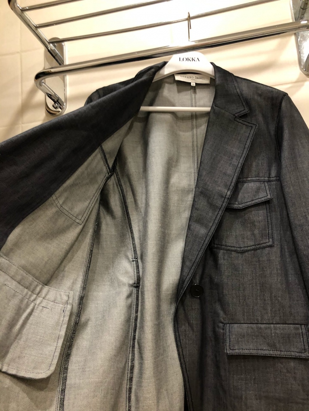 Куртка из денима  Gerard Darel.Размер M-L.