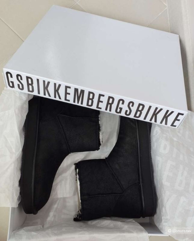 Bikkembergs зимние высокие ботинки р. 5 UK (39EU)