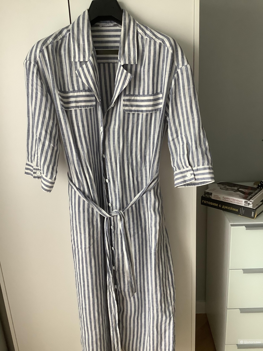 Платье-халат Линоруссо размер М