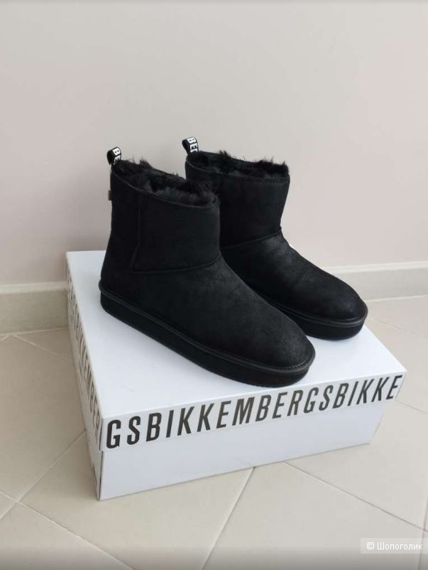 Bikkembergs зимние высокие ботинки р. 5 UK (39EU)