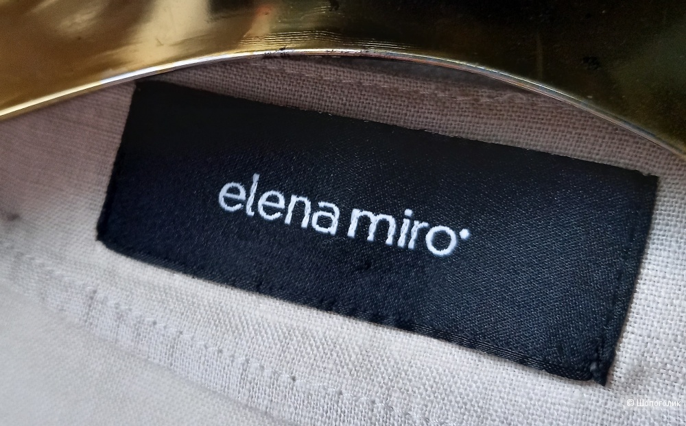 Тонкий льняной жакет ELENA MIRO  Xl  oversize