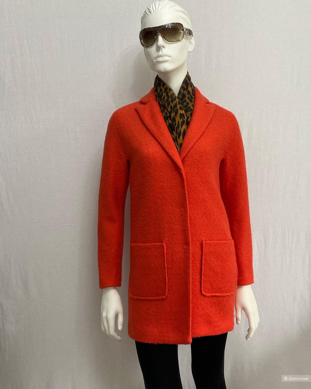 Буклированное пальто Fashion xs